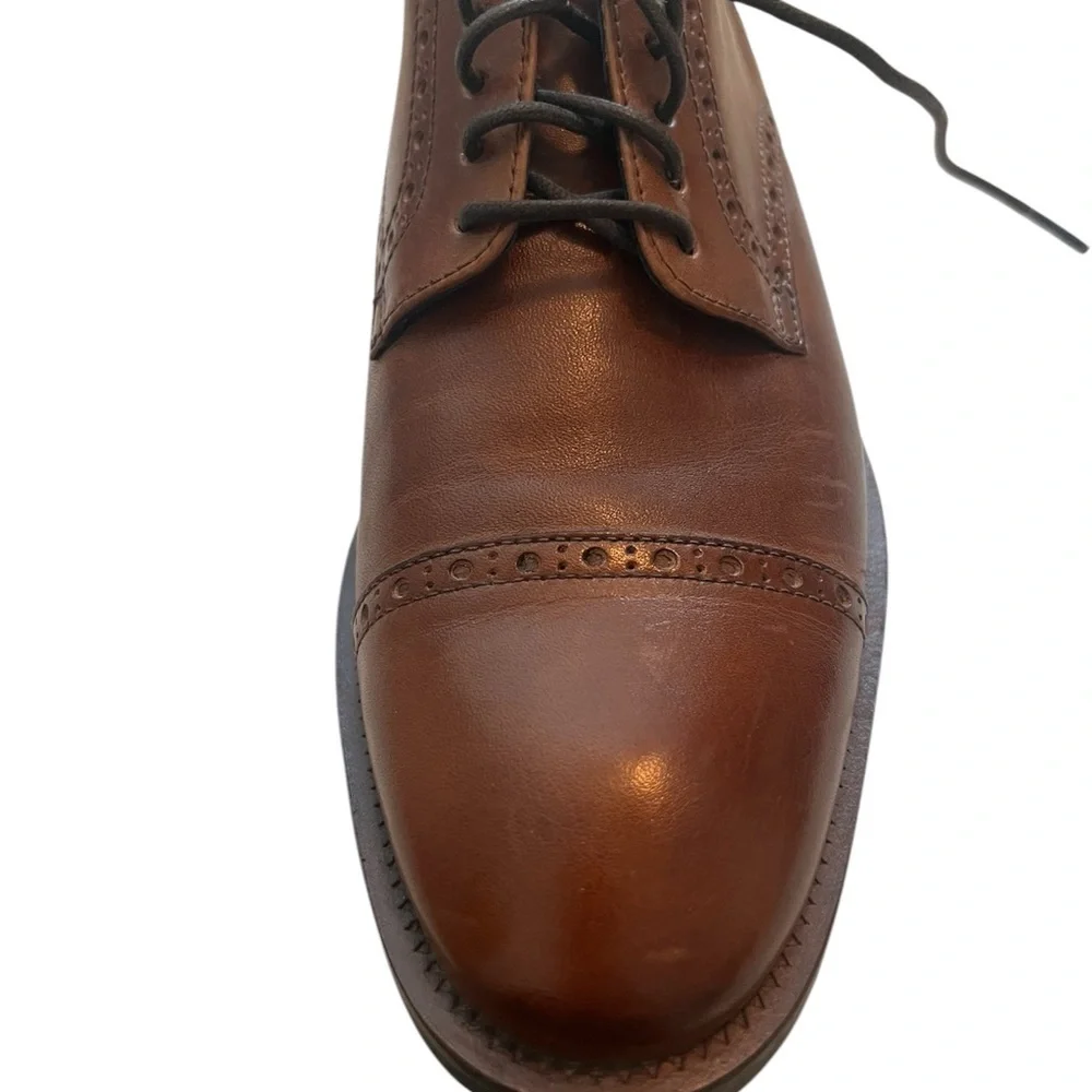 Cole‎ Haan Men's Jefferson Grand Cap Toe Oxford -British Tan - US 8M